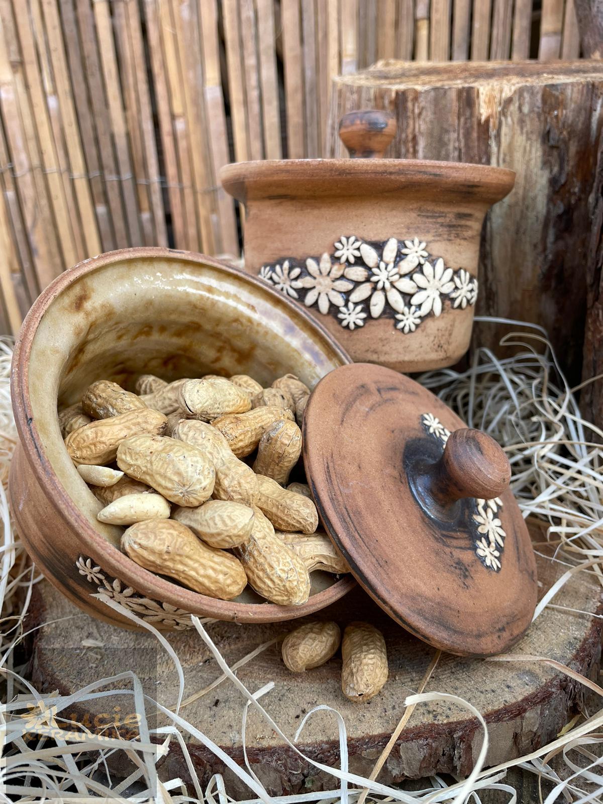 Dóza nízká s poklicí 0,5 litru